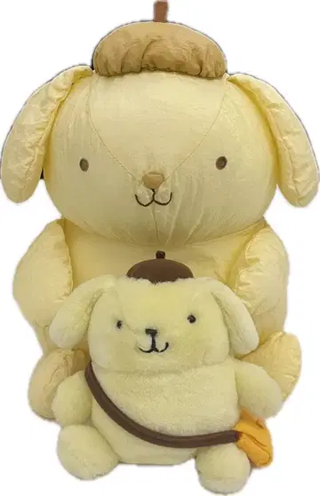 레트로 폼폼푸딩 봉제 인형 세트