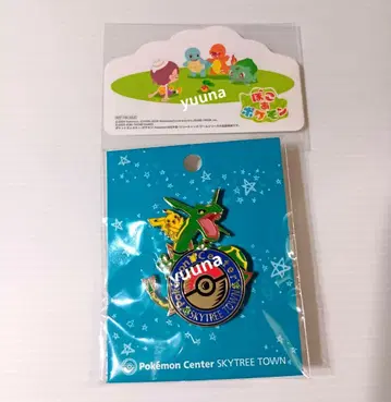 포켓몬 센터 스카이트리 타운 레쿠자 핀 배지 로고 핀즈 특전