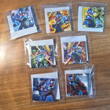 캡슐 복권 유성 락맨 E상 캔뱃지 전 7종 세트