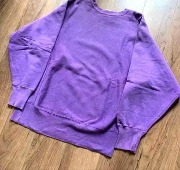 챔피언 리버스 위브 무지 퍼플 보라색