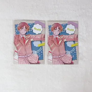 헤타리아 이탈리아 점프 특전 엽서 2장