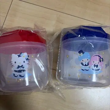 산리오 해피 복권 캐니스터 2개 세트 새상품