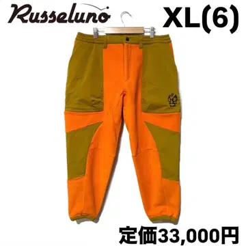 새상품 러셀노 골프 마이크로 플리스 팬츠 오렌지 XL 6