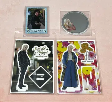 나가타 세이이치로 아크릴 스탠드 캔 거울 폴라로이드풍 카드 세트