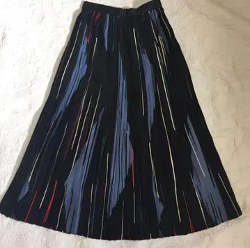 이브스 서플라이 플리츠 스커트 M