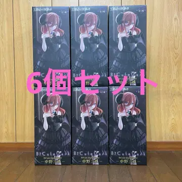 5등분의 신부 BiCute Dark 피규어 -나카노 미쿠- 6개 세트