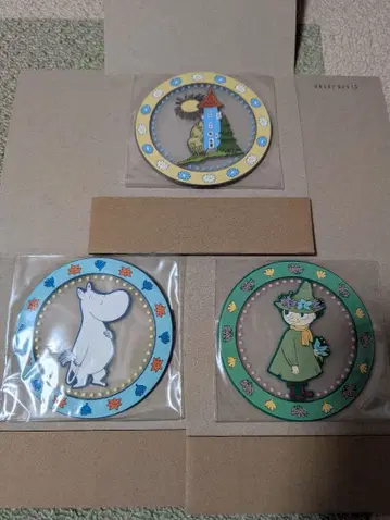 무민 러버 코스터 3장 세트