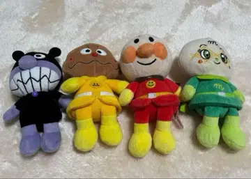 호빵맨 봉제 인형 4개 세트