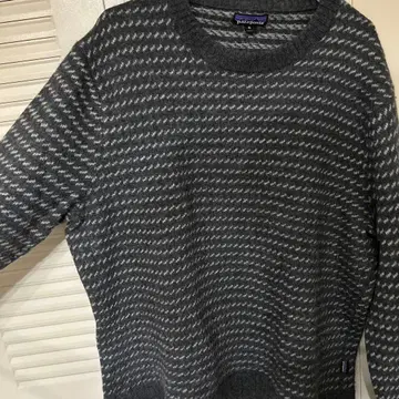 patagonia XL 니트 스웨터 그레이 계열