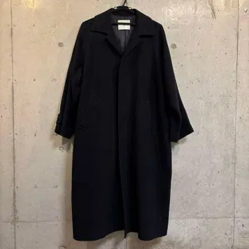 URBAN RESEARCH DOORS 울 발마칸 코트 네이비