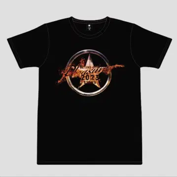 B'z Pleasure 2023 -STARS- 투어 셔츠 블랙 XL