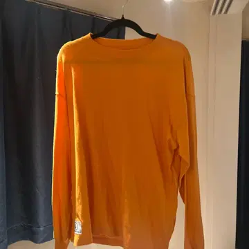 VOLCOM UNDER R 오렌지 긴팔 티셔츠 볼컴