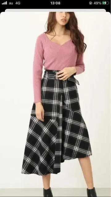 rienda 도킹 절개 원피스