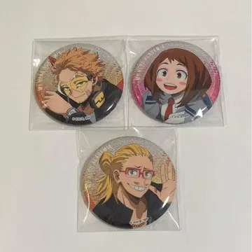 히로아카 호크스 우라라카 글리터 캔뱃지 엔스카이