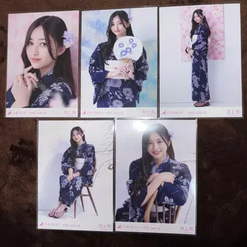 노기자카46 브로마이드 이노우에 와카 2023 유카타 5종 컴프