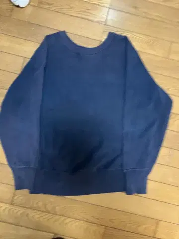 챔피온 리버스 위브 파랑 택 복각 트레이닝복 네이비 M 맨투맨