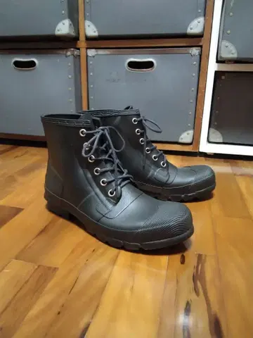 HUNTER 레인부츠 US13 31cm 블랙 레인슈즈 헌터