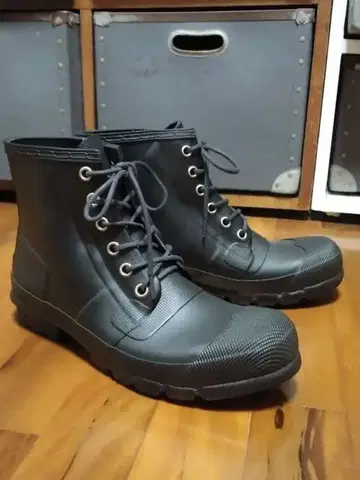 HUNTER 레인부츠 US13 31cm 블랙 레인슈즈 헌터
