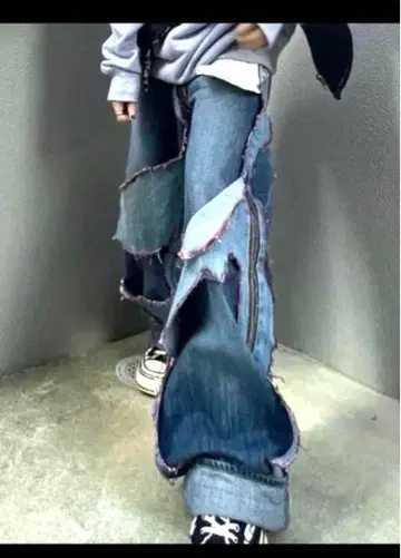 MMOPTION(밀리오션) 데미지 데님