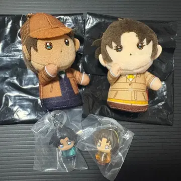 [코난] 헤이지 & 카즈하 굿즈 4종 세트