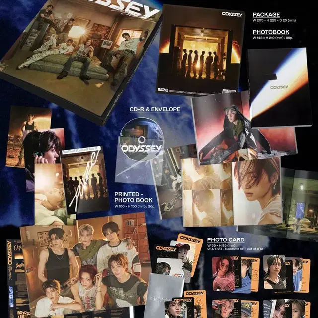 라이즈 패키지버전 초도한정 미개봉앨범