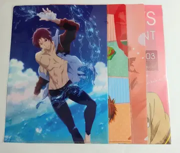 Free! 마츠오카 린 클리어 파일 세트