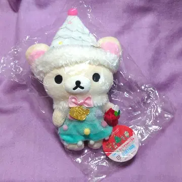 코리락쿠마 크리스마스 봉제 인형 2018년 15주년 리락쿠마