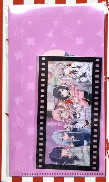 프로젝트 세카이 프로세카 티켓 홀더 필름풍 카드 아키야마 미즈키