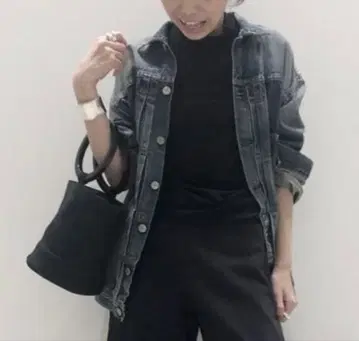 STAMMBAUM OVERSIZE DENIM JACKET 36