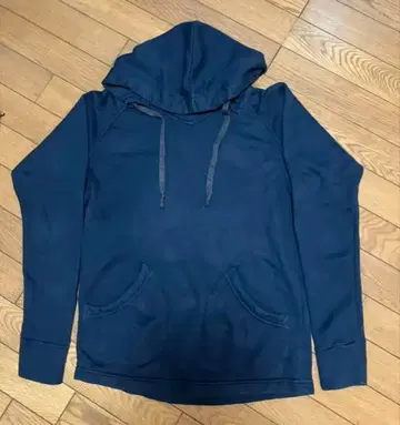 더리즈 디럭스웨어 맨투맨 후가공 후드티 네이비 39 M