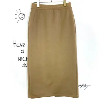 유니클로 롱 스커트(M) 타이트 스커트 맨투맨 슬릿 미디