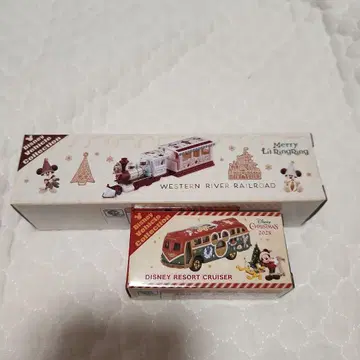 [ 미사용 새상품 ] 디즈니 크리스마스 2025 토미카 세트