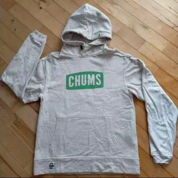 참스 CHUMS 참스 로고 풀오버 후드티