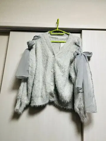 [ 미사용 새상품 ] MAJESTIC LEGON 그레이 가디건