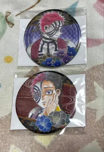 귀멸의 칼날 컬렉션 캔뱃지 아카자