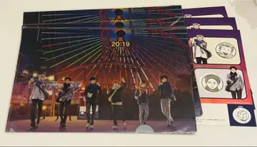 클리어 파일 랠리 용지 3세트 스탬프 랠리 코스모 월드 하이큐