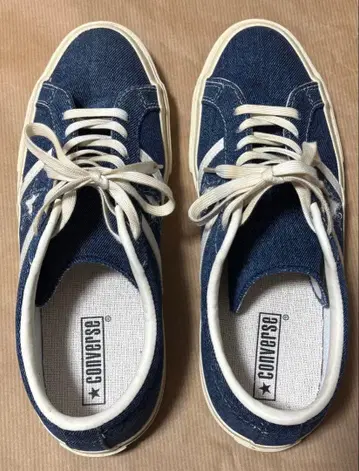 컨버스 원스타 데님 스니커즈