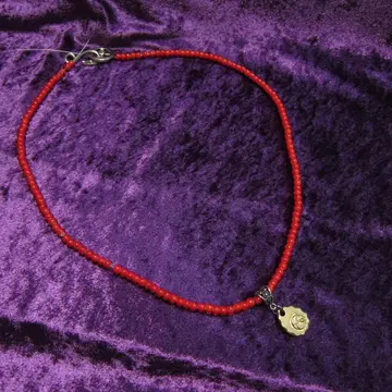 푸상본점 브랜드품 감정 완료 오더 제품_화이트하츠 빨간색 목걸이