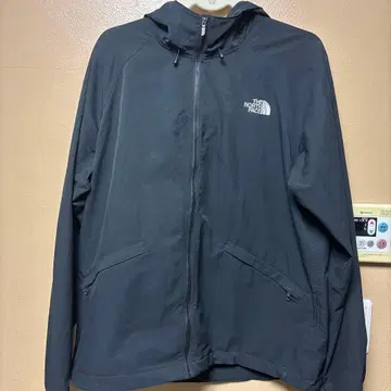 THE NORTH FACE 블랙 나일론 자켓 XL