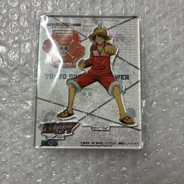 원피스 아크릴 스탠드 참 키링 도쿄 원피스 타워