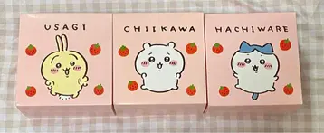 [ 미개봉 ] 딸기 치이카와 마스코트 토끼 치이카와 하치와레 3종