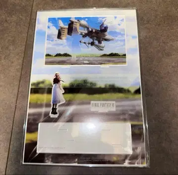 파이널 판타지 VII 리버스 아크릴 디오라마 키 아트 에어리스