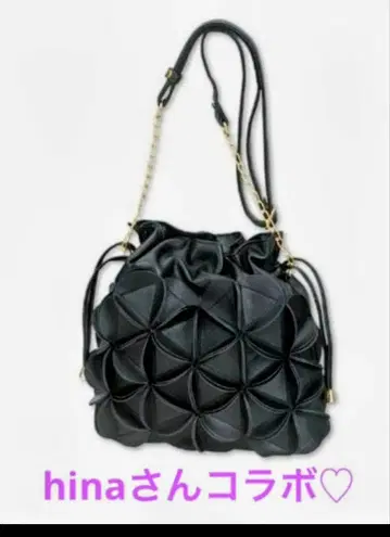 새상품 완판템! 시마무라 hina 히나 콜라보 꽃 복조리 숄더백 완판