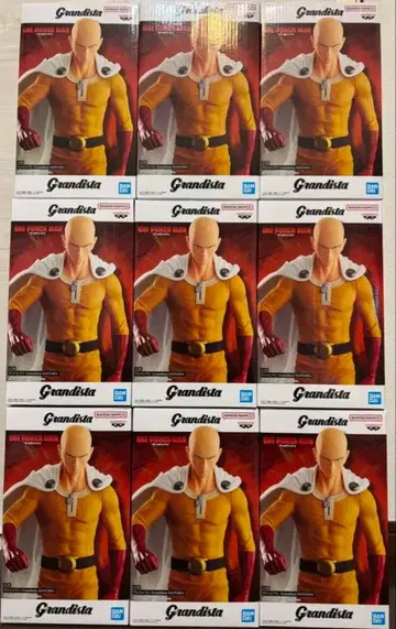 원펀맨 Grandista 사이타마 피규어 9개 세트