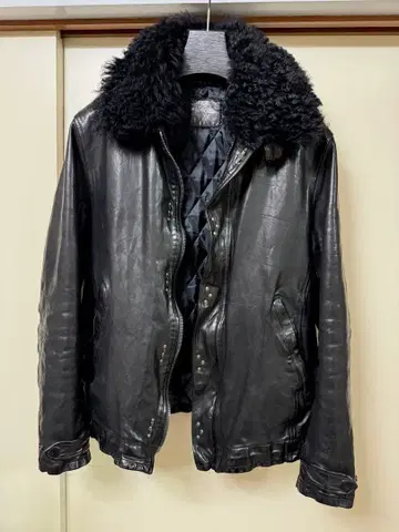 [ 레어 ] BACKLASH 백라쉬 가죽 자켓