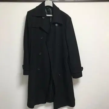 ZARA 블랙 트렌치코트 L 사이즈