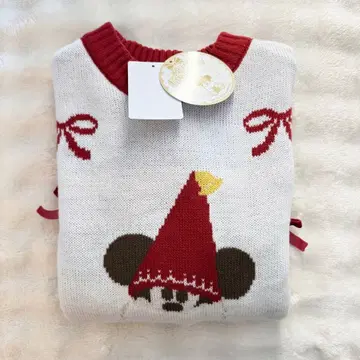 디즈니 크리스마스 2025 릴린린 스웨터 니트