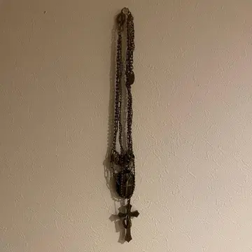 [ Gunda ] 최고 걸작 Genesis 기 Cross Necklace