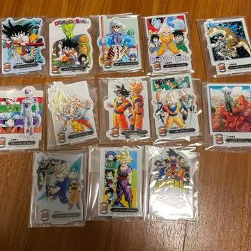 제일복권 드래곤볼 F상 아크릴 스탠드 13종