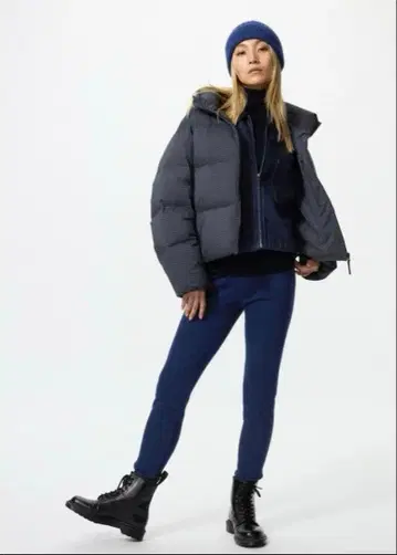 새상품 택 포함 유니클로 히트텍 울트라 스트레치 레깅스 팬츠